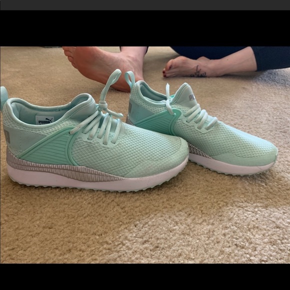 puma soft foam green